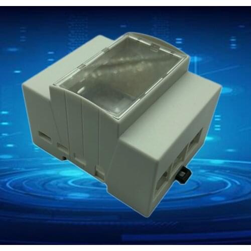 ABS Case Protective Cover Shell Enclosure Box with Mainboard for Raspberry Pi 4 Model B