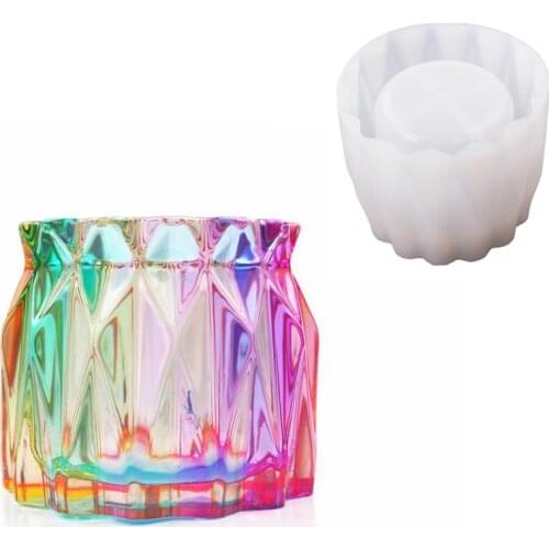 Crystal Storage box Jewelry Box Craft Epoxy resin Molds Storage Owl Bunny Organizer Jar Silicone Mold Swing Table Decoration