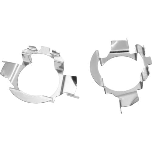 1 Pair H7 LED Retainer Holder Adapter Headlight Bulb Base For Vauxhall For BMW X5 For Audi A3 A4L A6L For Nissan