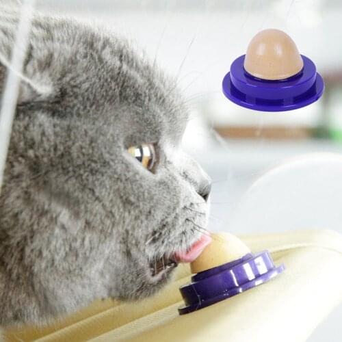 3pcs Natural Catnip Sugar Balls Cat Nutrition Cream Licking Solid Candy Ball Catnip Sugar Long-lasting Energy Ball Pet Products