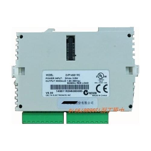 90% new PLC DVP-SS series 24VDC 8DI 6DO relay standard DVP14SS11R2