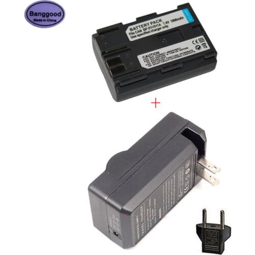 Banggood 7.4V 1800mAh BP-511 BP511 BP-511A BP511A Camera Battery for Canon G6 G5 G3 G2 G1 EOS 300D 50D 40D 30D 20D 5D MV300i