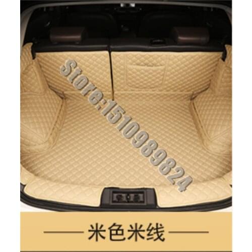 For Chery Tiggo7 Tiggo 7 /7 seats 2019-2020 3D three-dimensional PU tail box protective carpet pad trunk luggage pad Car styling
