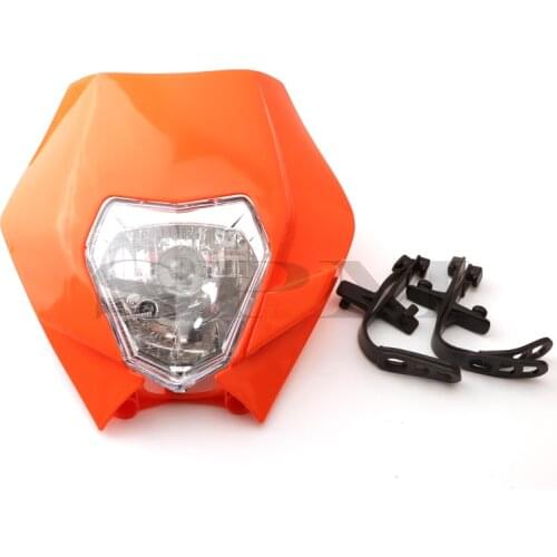 KTM headlight is suitable for exc exc sx xc sxf xcf XC-W XCF-W 125 150 250 300 350 450 motorcycle fairing headlight