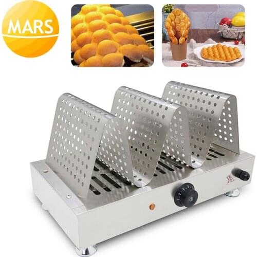 Hong Kong Eggettes Puff Waffle Cake Display Warmer Bubble Waffle Machine Warmer, Bubble Egg Cake Warming Machine 220v 110v