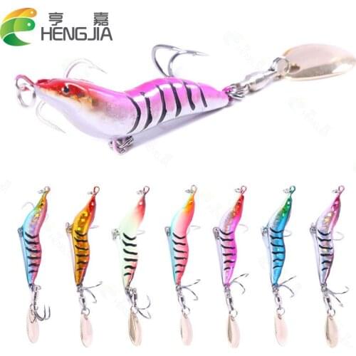 HENGJIA VIB 9g/15g/22g/33g Metal VIB Lure Wobblers Sinking Crankbaits Pesca Fishing Lure Lifelike Fishing Tool