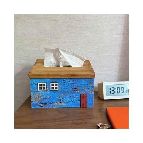 Tissue box simple living room decoration children cute decoration creative home desktop coffee table drawer tray
