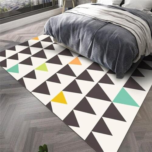 2m*3m Anti Slip Carpets For Living Room Bedroom Decor Rug Floor Anti Slip Mats Geometric Printed Large Size Area Rugs