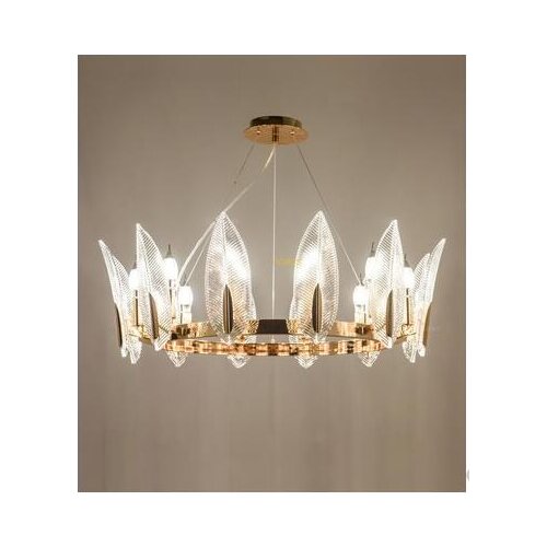 Hanging decoration method American retro restaurant living room bedroom bedside wall lamp leaf retest corridor villa post-modern