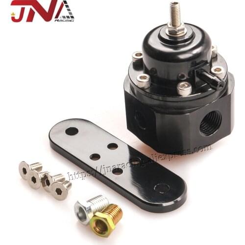 For FPR 25-302BK A-EM Black Adjustable Fuel Injector Pressure Regulator