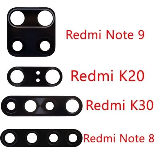 1set Rear Back Camera Glass Lens For Xiaomi Redmi Note 8 Pro 9 9S Pro Max / Mi Note 10 Note10 / Mi 10 With Adhesive
