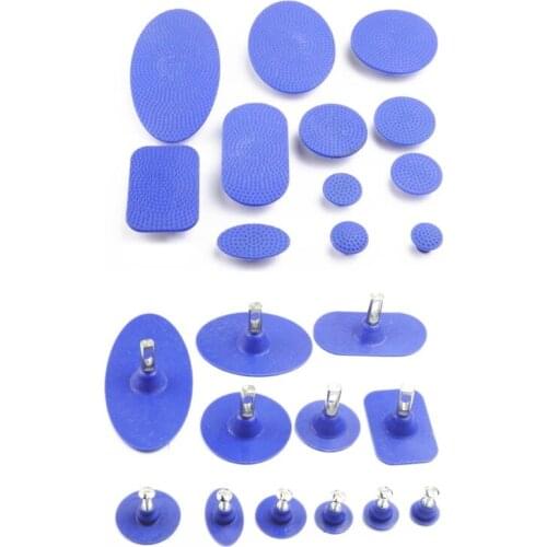 X7AE 1set High Quality Dent Puller Tabs Glue Pulling Tabs Paintless Dent Repair Car Dent Removal Body Repair Kit