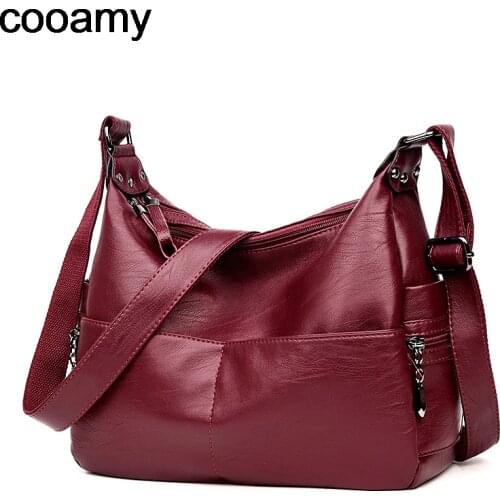 Famous Brand Women Shoulder Bag Satchels Top-handle Fashion Lady Messenger Bags Handbags PU Leather Female Crossbody Bag