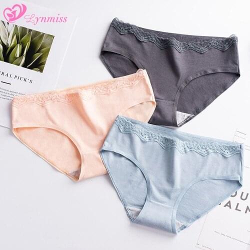 2/3 pcs Striped Cotton Panties Women Briefs Underwear Panties Girls Cute Panty Lingeries Underpant Mid-waist Erotic Panties