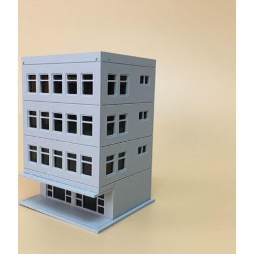 1/150 1/144 1/100 1/87 plastic model office building for architecture sand table material