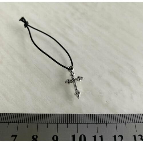 1/6th Soldier Fashion Jewelry Metal Cross Necklace Model for 12" Action Doll
