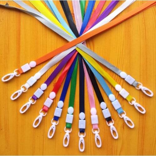 10pcs Lanyard ID Name Badge Business Card Key Holder Case Neck Strap New