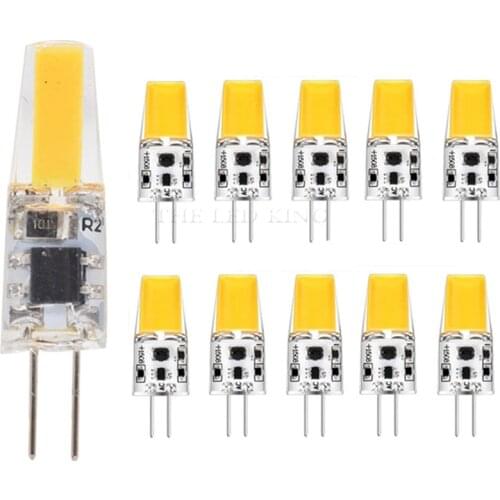 10pcs LED G4 Lamp Bulb 3W 6W 10W AC/DC 12V 220V 240V COB SMD LED G4 G9 Dimmable Lamp replace Halogen Spotlight Chandelier