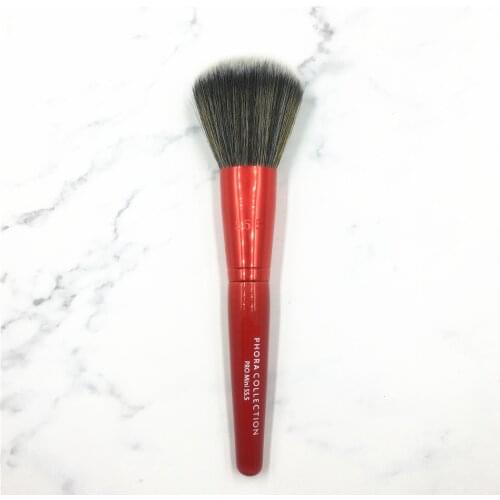 2018 Red Portable PRO Mini Loose Powder Brush No.55.5 Blush Compact Powder Makeup Brush