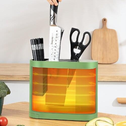 2021 UV Knife Sterilization Disinfection Machine Cutting Board Chopsticks Cage Integrated Multifunctional Storage Rack