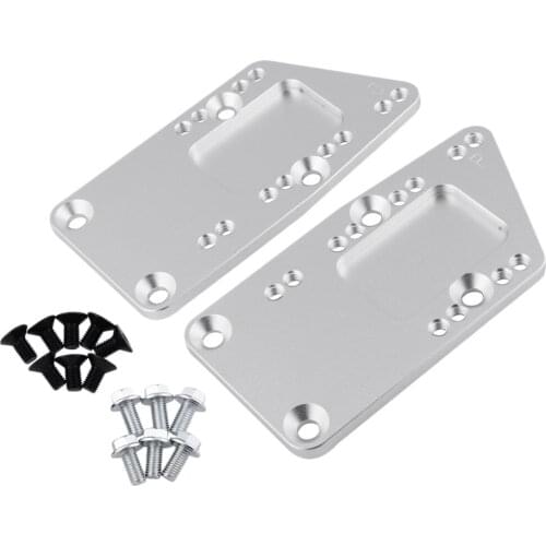 2x Car Conversion Motor Mount Plates Connector Kits LS1 4 Position Swap