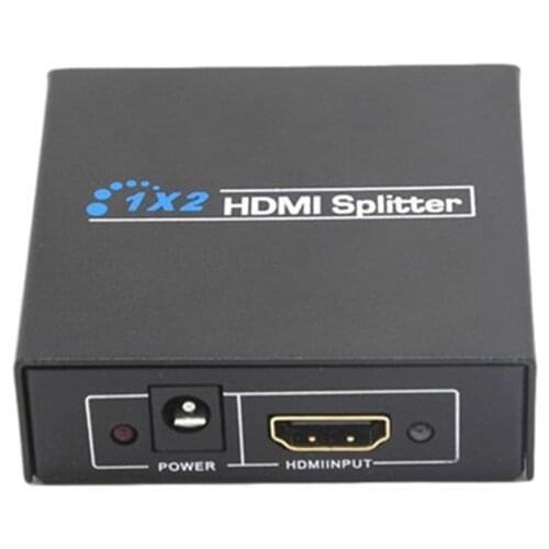 5 Pieces /Pack 1080P 4K HDMI Splitter 1*2 with 3D HDCP1.3 for HDTV/DVD/PS3