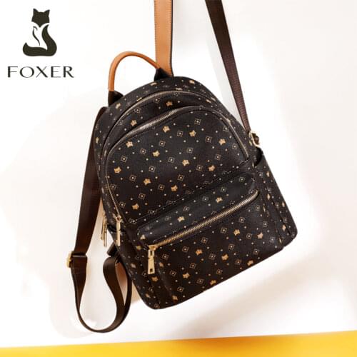 FOXER Womens Vintage Backpacks