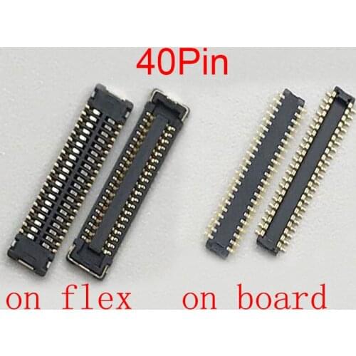 LCD Display Screen Flex Cable FPC Connector For OnePlus 3T 3 1+3 A3010 A3000 A0001 Plug Port On Motherboard Board 40pin 34pin