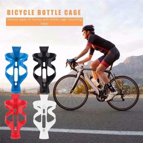 Mountain Bike Road Bike Bottle Cage Plastic Cycling Bicycle Water Bottle Holder Cage MTB Rack Bottle Holder