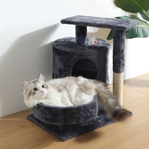 Cat tree cat grab board toy vertical cat grab post practical sisal cat climbing frame