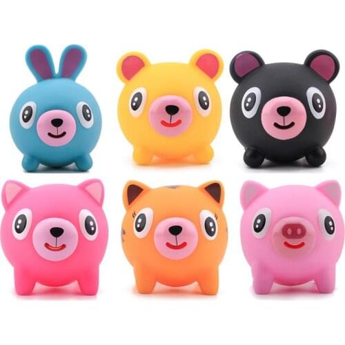 Creative Cute Animal Screaming Tongue Sticking Out Stress Reliever Toy Vocal Doll Decompression Toy Lovely Gift For Baby