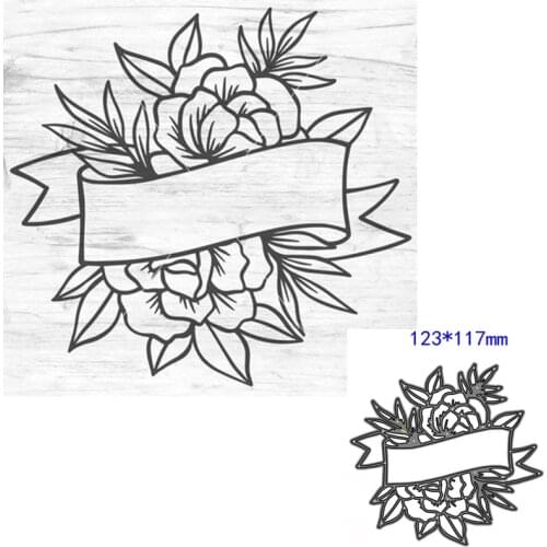 Metal cutting dies cut die mold flower decoration Scrapbook paper craft knife mould blade punch stencils dies