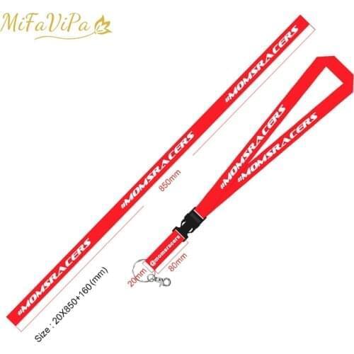 Mifavipa 150 PCS Fashion Trinket Customized Lanyard llaveros Safety Label Customize Lanyard for Aviation Gifts Key Holder
