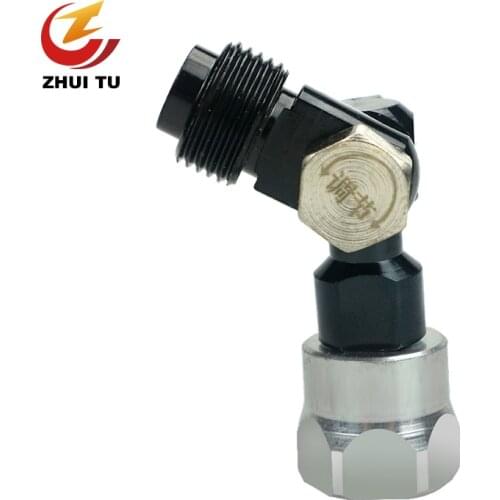 Multi-angle 7/8''F-7/8''M Rataty Joint Adapter Spray Nozzle For High Pressure Airless Sprayer Gun Spray Tool