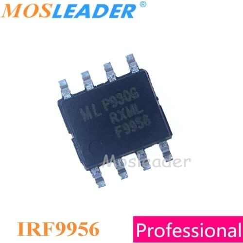 Mosleader IRF9956 SOP8 100PCS 1000PCS 30V N-Channel IRF9956TRPBF IRF9956PBF IRF9956TR Made in China High quality