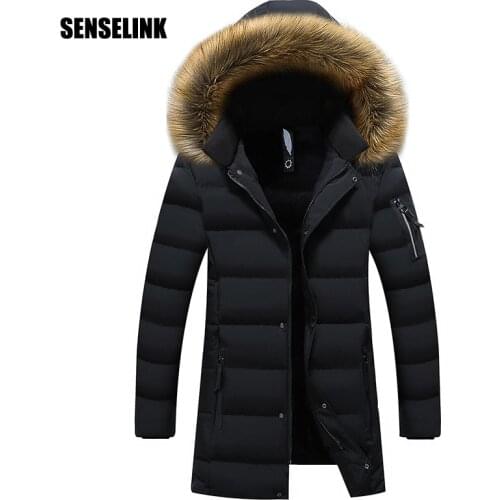 2020 Zipper Mens Winter Jacket Parka Hoodies Long Wearable Windproof Warm Clothing Fashion Casual Large Clothing Polyester 8XL