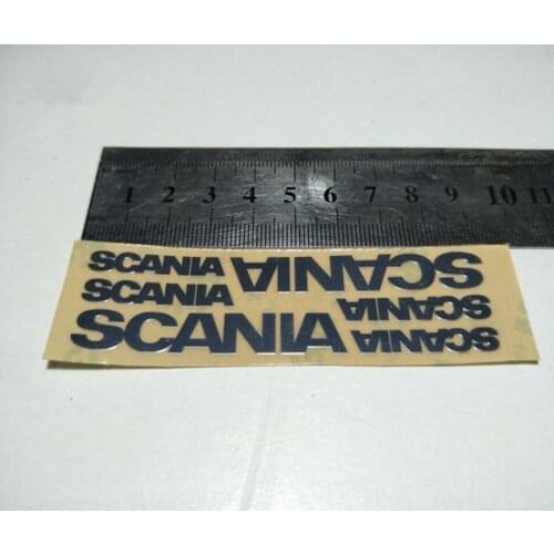 RC tamiya scania words sticker decals suit for tamiya 1/14th scale rc scania r620 56323 56327 r470 r730 tractor trailer