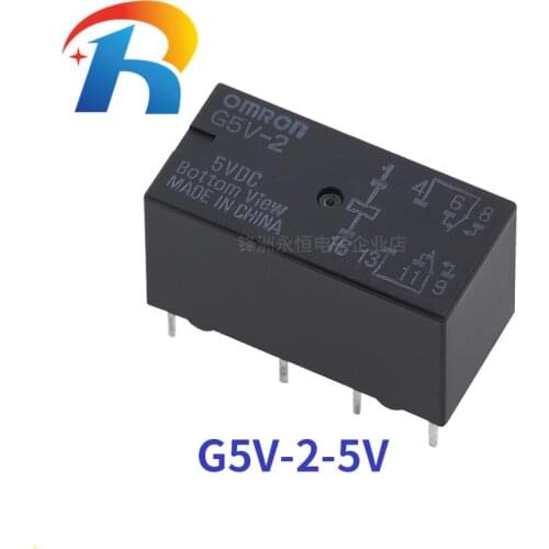 100% New origina G5V-2-5VDC Omron relay 8PIN G5V-2 5V