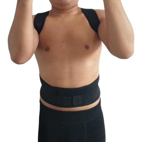 Orthopedic Corset Back Support Posture Corrector Mens Lumbar Support Brace Belt Back Pain Shoulder Support Posture Belts