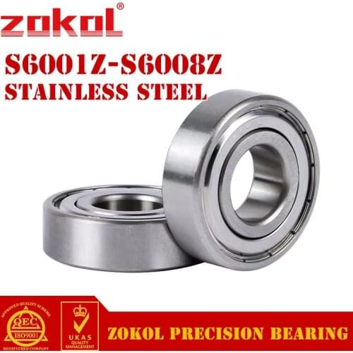 ZOKOL 6003 RS Z1 bearing 6003 RZ Z3V3 6003 ZZ S6003Z Deep Groove ball bearing 17*35*10mm