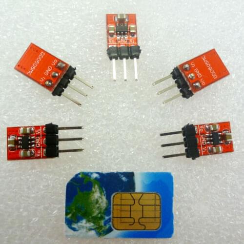5x 250MA mini DC DC Step-Up Converter 3-5V to 5V Boost Voltage Regulator Module for Arduino UNO MEGA2560 DUE Pro mini Breadboard