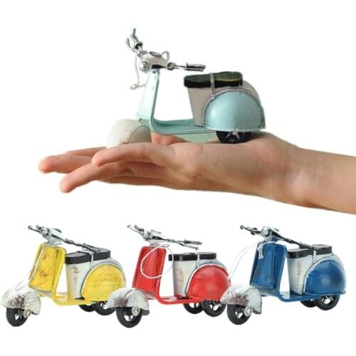 Holiday Souvenirs Christmas Decoration American Little Sheep Iron Motor Figurines Vintage Home Decor Motorcycle Roman