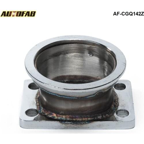 Steel Adaptor fit T3 4 Bolt Flagne To 3" V-Band Flange Manifold Turbo Charger AF-CGQ142Z