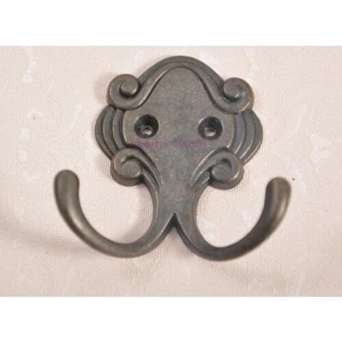 200pcs Wall Hanging Hook Vintage for Hanging Clothes Hat Scarf Key Hanger Rack Wall Decoration
