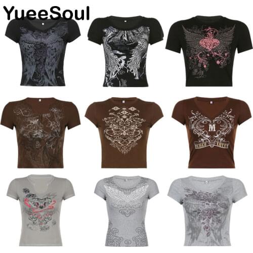 Женские летние футболки Yueesoul China At AliExpress