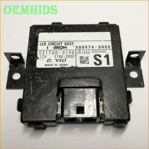 031700-0190 IKI040 S1 OEM Ballast Used Original For LED Circuit Assy Headlight control unit 12V 11W-25W 000974-0400