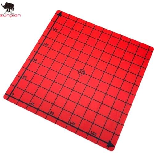 1PCS 220*220MM Heat Bed Tape Print Sticker Build Plate Tape For 3D Printer parts