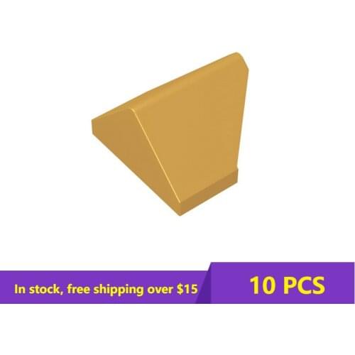 10PCS MOC Bricks 3049 Slope 45 2x1 for Building Blocks Parts DIY Bricks Bulk Model Educational high-tech Parts Toys