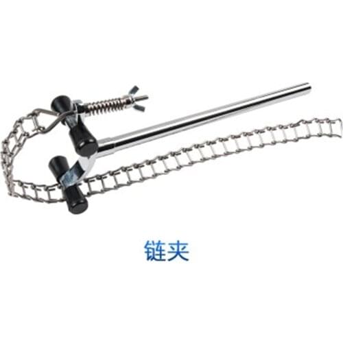 40-145mm Length beaker Clamp chains clip lab beaker holder clamp For Chemistry Kit Tools lab clamp