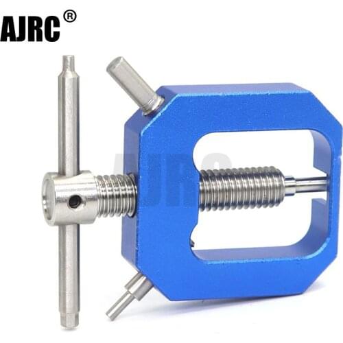 AJRC Metal Blue/Red Motor Pinion Gear Puller Remover for RC Crawler RC Car Parts
